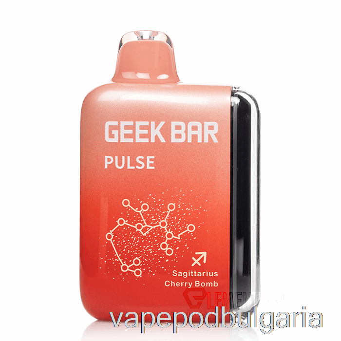 Vape 10000 Дръпки Geek Bar Pulse 15000 еднократна черешова бомба